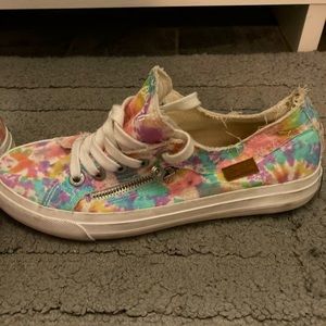 Tie-dye sneakers